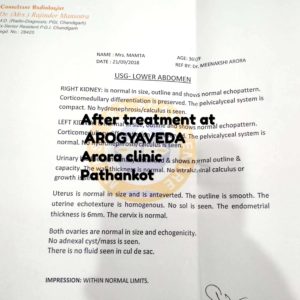 testimonials for arogyaveda clinic